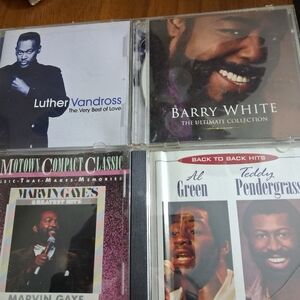 4 Classic Soul Music CDs